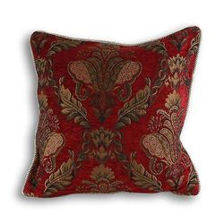 Riva Home Riva koti Shiraz Tyynynpäällinen Viininpunainen 45x45cm