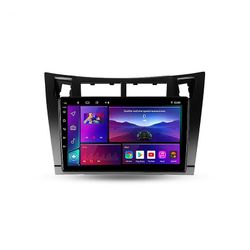 Toyota Yaris XP90 2005 - 2012 auto radio multimedia videosoitin navigointi GPS android no 2din
