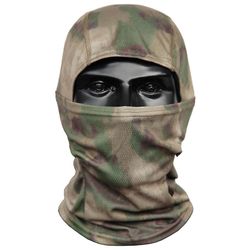 Liltop Militær Taktisk Balaclava Snood Hals Varmere Camo Army Ansigtsmaske Cover FG