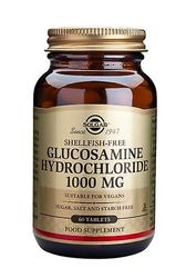 Solgar glukosamiinihydrokloridi 1000 mg tabletit, 60