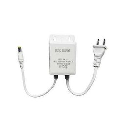 12V 2A vedenpitävä virtalähdelaturi turvakameralle vakaa lähtö 100-240V EU / US luotettava turvakameran virtalähde Edition0612