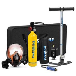 1L aikuisten sukellusvarusteet kannettava säiliösylinteri uinti vedenalaiset hengityssuojaimet 23