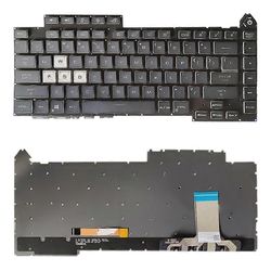 G513 US-version taustavalaistu kannettavan tietokoneen näppäimistö Asus ROG Strix G15 G513Q G513QM G513QY GL543 0KBR0-4810US00 4812US00 4814US00