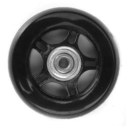 Razor Powerrider 76mm takapyörät - musta (setti 2)