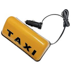 Auton taksivalot LED-kylttilamppu Yleiskäyttöiset autokupolivalot Taksin valot TAXI-COB Valokyltti Ohjaamo Katto Topper 12V auton kylttilamppu SZRH AC