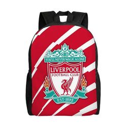 Liverpool Kevyt Reppu Ulkoilu Matka Lapset Suuren kapasiteetin tulostus Opiskelija Koululaukku Rento Olkalaukku-HJKA5165