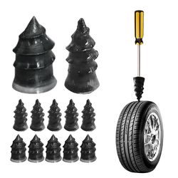 Vakuum dæk reparation kit til scooter gummi tubeless dæk punktering Reparation Tool S