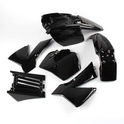 3-värinen muovinen lokasuojasarja Sx 50cc 50 50sx 50 Mini Adventure Junior Adventur 2003-2008 Dirt Bike Pit Bike black
