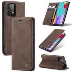 König Telefonbeskytter taske til Samsung Galaxy A52 4G 5G A52s etui cover taske brun ny