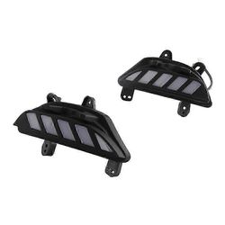 Ylivoimainen CSCSNL 2kpl DRL Mazda 3 Mazda3 Axela 2014 2015 2016 LED päiväajovalot päivänvalo Sumuvalo suuntavalolla Tyyppi D White Yellow Blue