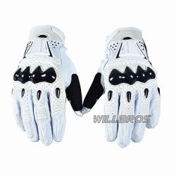 Herkkä Fox Bomber Hanskat Maastopyörä Off-road Guantes Enduro Motocross Moto Cross Ratsastus Pyöräily Musta Vihreä Luvas Miehet Valkoinen M