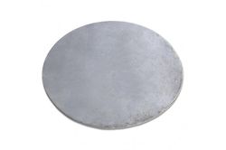 RugsX Moderne vasketæppe POSH cirkel lurvet, plysset, tyk skridsikker grå circle 80 cm