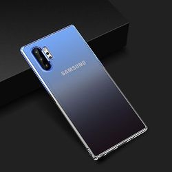 AIR Ultratyndt smukt stødsikkert TPU-etui til Samsung Galaxy Note 9 - blå sort