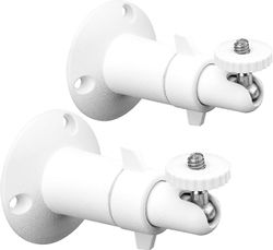 2x seinäteline kameralle 1/4 tuuman kierteellä Eufy eufyCam 3, 3C, 2, 2C, 2C Pro, 1, E sisä- ja ulkovalvontakameran telineelle, turvallisuus tuli