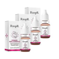 RtopR Inkivääri kynsilakka Kynsien hoito Sieni-kynsien korjaus Karkea kynsien korjaus Edistää kynsien kasvua Sienitauti 2025 3pcs