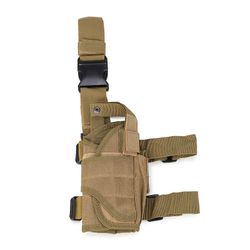 Universal Tactical Drop Leg Lårhylster Talje Taske Pistol Bæltehylstre Khaki