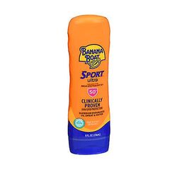 Banana Boat Sport Performance Solcreme Lotion Spf50, 8 Oz (Pakke med 2)