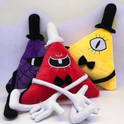 Gravity Falls Pehmolelut Nuket Bill Cipher Pehmeä nukke pehmo Lapset Opiskelijat Lahjat-b keltainen