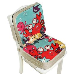 Baby Dining Pute barn økt stol pad justerbar avtagbar barnestol stol booster pute sete stol for baby omsorg Undersjøisk fest Cushion Set