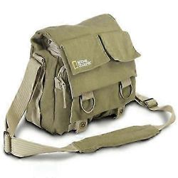 Ammattimainen National Geographic DSLR-kameralaukku universaali Nikon D5000 D5100 D3000 D5300 Canon 550D 660D 500D 700D SLR-Hyvä Khaki