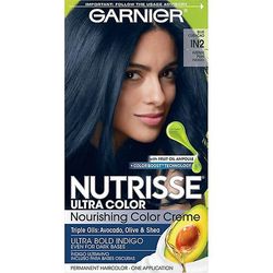 Garnier Nutrisse Ultra Nourishing Hair Color Creme, pysyvä, sininen Curacao, 1 setti