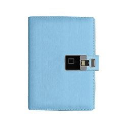 Kannettavan sormenjälkilukko + 16G U -levy Teräslanka taivaansininen