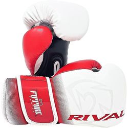 Rival Boxing Youth RB-FTR2 Future laukkuhanskat - valkoinen/musta/punainen YL