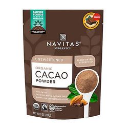 Navitas Naturals Navitas Organics Orgaaninen kaakaojauhe, luomusuklaa 8 Oz (pakkaus 2)