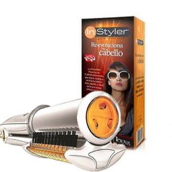 Professional 2 in 1 hiusten suoristusrauta Multi Tool litteä silitysrauta harjalla US