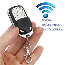 Varychmoo Universal 433 MHz trådløs bil fjernbetjening Nøgle Touch Switch garageport