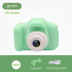 Ceyue 800w Kids HD digitalkamera bærbare Kids DSLR kamera grøn
