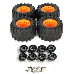 All Terrain Off Road Skateboard Longboard Wheels Road Damping Wheel Dance Board Round (sett med 4 Con