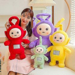 30cm Kawaii Teletubbies Baby Doll Cartoon Movie Pehmo Lelut lapsille Tytöt Syntymäpäivälahjat Joululahjat Violetti