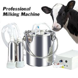 Talvi sähköinen lypsykone, vuohi, lammas, lehmä, lypsäjä, kauha, tyhjiöpumppu, sykkivä lypsykone, automaattinen sähköinen tyhjiöpumppu, 2025 3L lam...