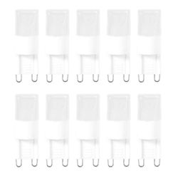 10 kpl G9 LED-lamput 1W suuritehoinen 3500K lämmin valkoinen valo kodin valaistukseen OPMIUM