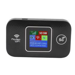 4G LTE Mobile WiFi Hotspot SIM-korttipaikalla Aasian värinäytölle Kannettava WiFi-reititin Langattomat Internet-reititinlaitteet