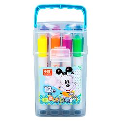 Sofirn Zhongcai 209 Med Seal Vaskbar Akvarel Pen Sæt 36 Color Children's Painting Anime Design Art Maleri Materiale 12farvet