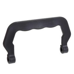 10kpl muovikahva ulkona kannettava lemmikkihäkki kahvat lemmikkieläinten häkin tarvikkeet Musta 11.00X6.00X0.30CM