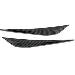 unbrand Bil Carbon Fiber Front Side Støtfanger Trim For C7 2014-2018 Støtfanger Lip Corner Splitter Strip