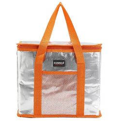 Ebox Isoleret køletaske - aluminiumsfolie termisk, slikfarve til kvinder, børn, studerende - perfekt til picnic og madopbevaring 26l