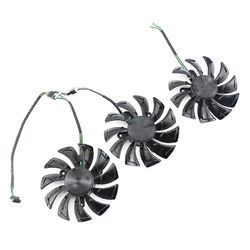 Vaihda GAMING RTX 2070-, RTX 2080- ja RTX 2080Ti AMP -näytönohjainten jäähdytystuuletin Parannettu suorituskyky Musta