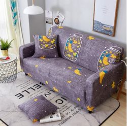 Ruili All inclusive sofa cover Universel sofa håndklæde stretch universel sofa pude kombination sofa cover enkelt tre person Chaise Stue Ønskeflaske D
