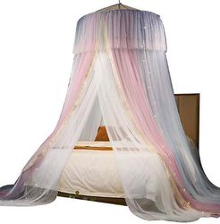 Handuo Loft Mosquito Net Princess Børn 's Bed Curtain Gratis Installation farve6