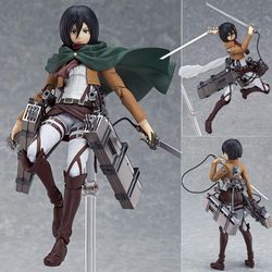 Brawdress Angreb på Titan Levi Mikasa Eren Ackerman Pvc Figur Anime Action Figur Model