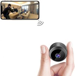 Spy kamera Trådløs skjult WiFi Mini Camera HD 1080P bærbare hjem sikkerhedskameraer Skjult Nanny Cam Lille indendørs udendørs videooptager Motion