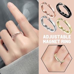 Magneettinen detox ringlymphaattinen viemäröinti terapeuttinen magneettirengas nousi kultaa