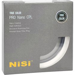 Nisi True Color CPL PRO nano pyöreä polarisoiva suodatin 40,5 43 46 49 52 58 67 72 77 82 95 mm 40.5mm