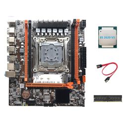 X99h Hovedkort Lga2011-3 Computer Hovedkort Support DDR4 minne med E5 2620 V3 CPU +DDR4 4G 266 [Gratis frakt]