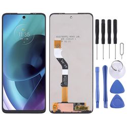 Tft LCD-näyttö Motorola Moto G51 5G: lle digitoijan koko kokoonpanolla Ei määritelty