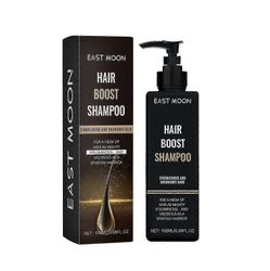Hair Boost shampoo, kosteuttava ja korjaava päänahan vahvat ja kiinteät hiukset, hiustenlähtöä estävä hiustenhoitoaine shampoo